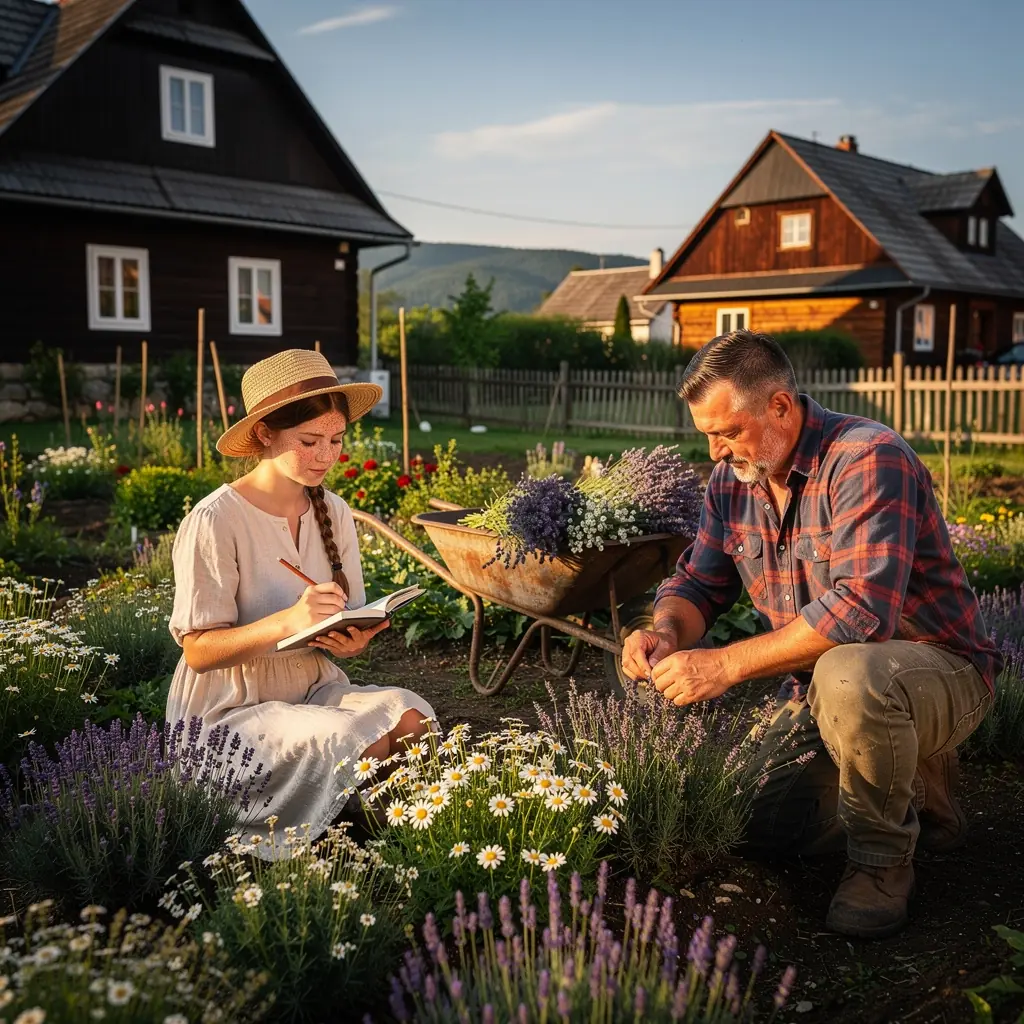 Útulný čajový kútik s knihami a sviečkami na osvetlenie atmosféry.